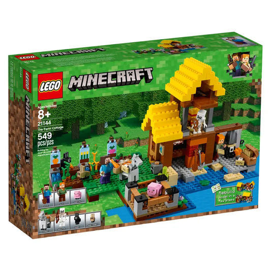 LEGO 6385113 TETE RENARD ARCTIQUE MINECRAFT - BLANC