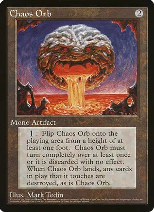 Chaos Orb (InQuest Magazine) - Oversize Card