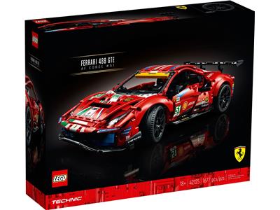 42125 LEGO Technic Ferrari 488 GTE AF Corse #51