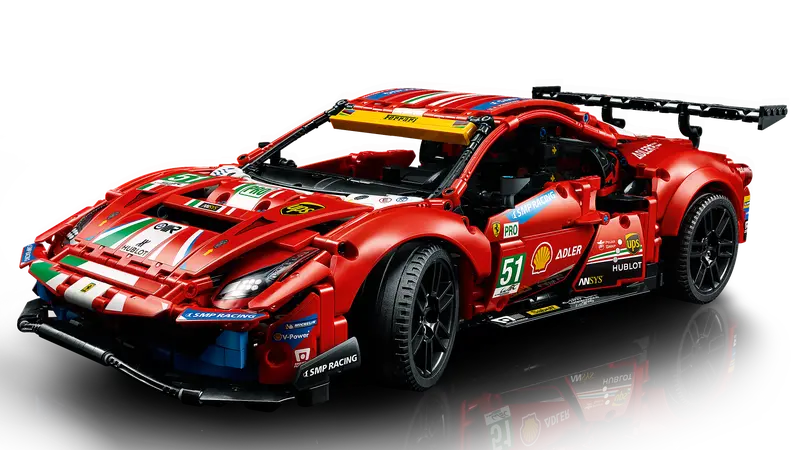 42125 LEGO Technic Ferrari 488 GTE AF Corse #51