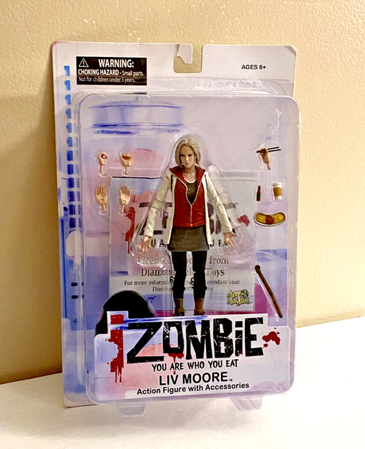 iZombie Liv Moore Full On Zombie Mode Action Figure You Are Who You Eat 7" NIB