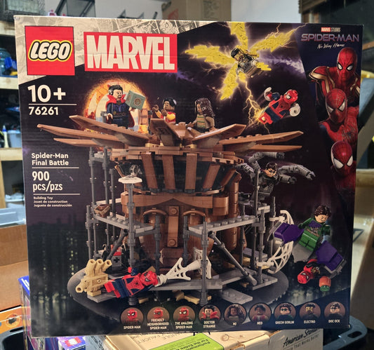 LEGO 76261 Marvel No Way Home Spider-Man Final Battle Factory Sealed MiniFigs!