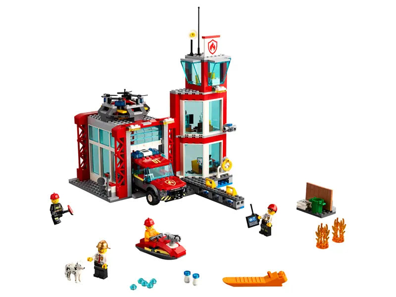 60215 LEGO City Fire Station (Retired)