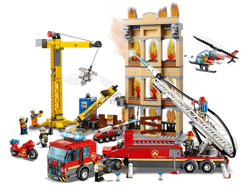 60216 LEGO City Downtown Fire Brigade (Retired)