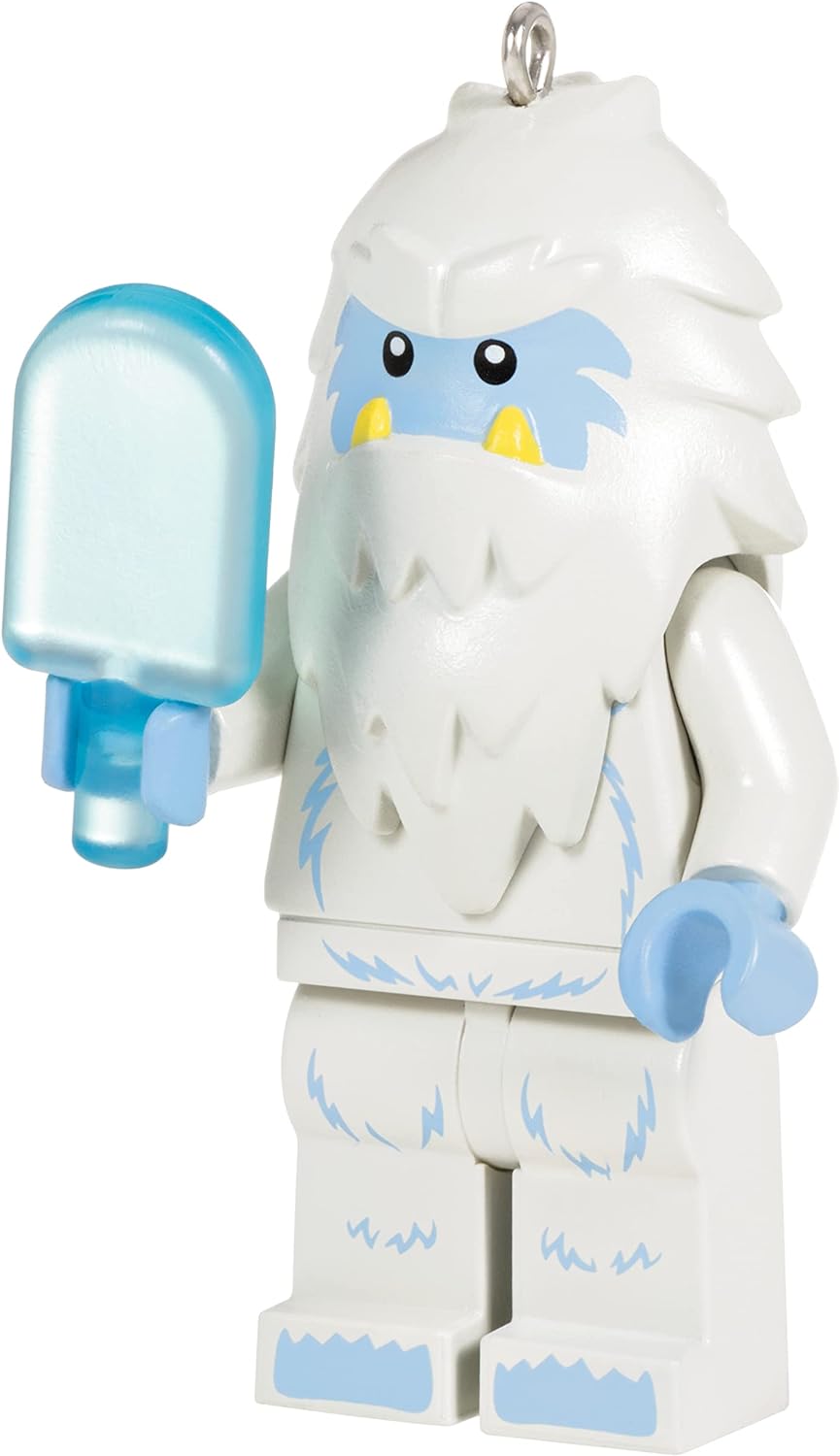 Hallmark Keepsake Lego Miniature Yeti Christmas Ornament 2022