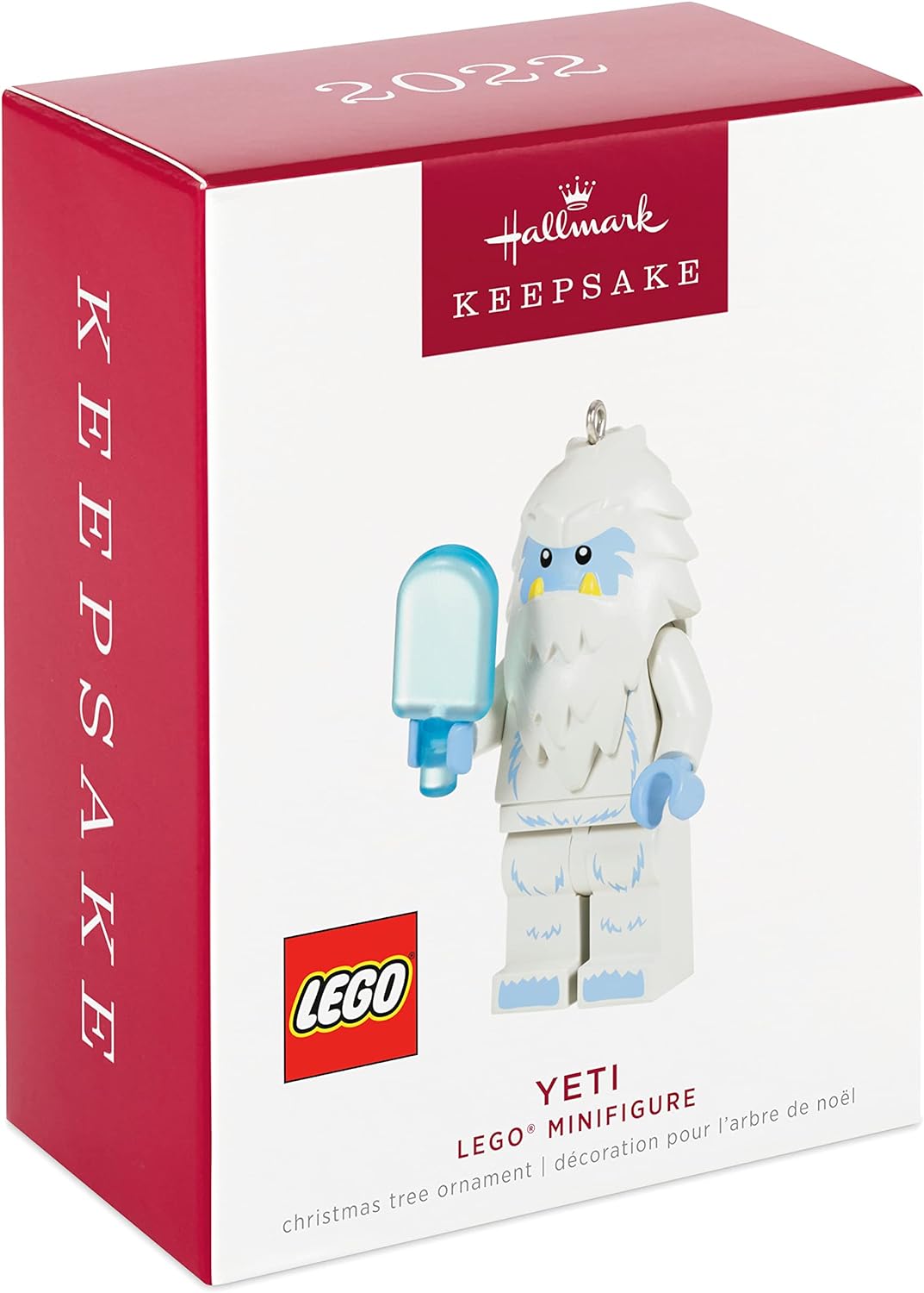 Hallmark Keepsake Lego Miniature Yeti Christmas Ornament 2022