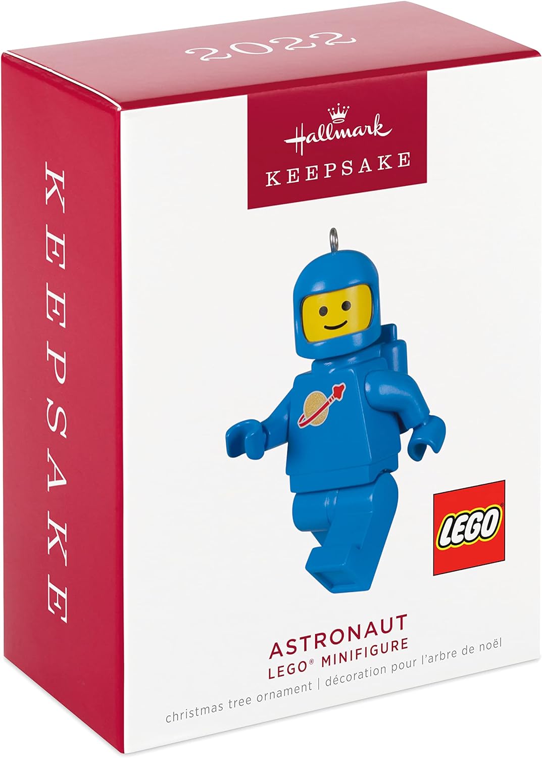 Hallmark Keepsake Lego Miniature Astronaut Christmas Ornament 2022