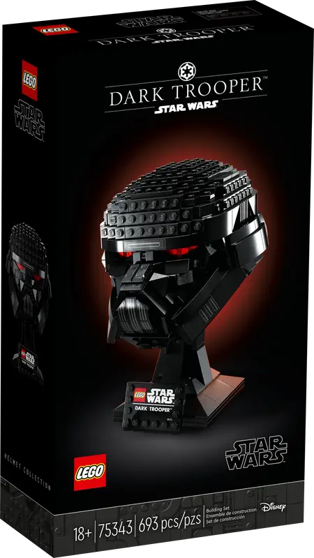 75343 LEGO Star Wars Helmet Collection Dark Trooper Helmet