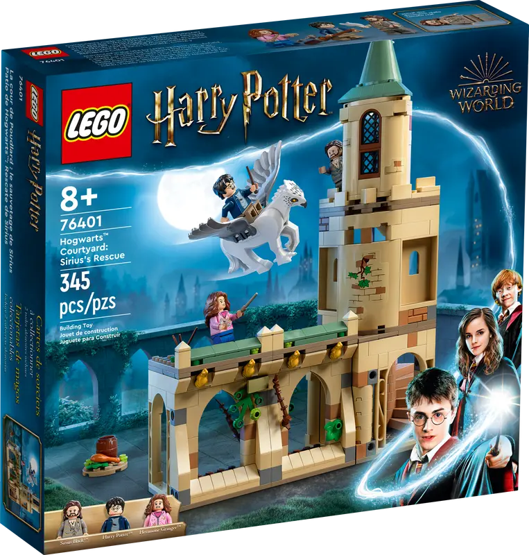 76401 LEGO Harry Potter Prisoner of Azkaban Hogwarts Courtyard Sirius's Rescue