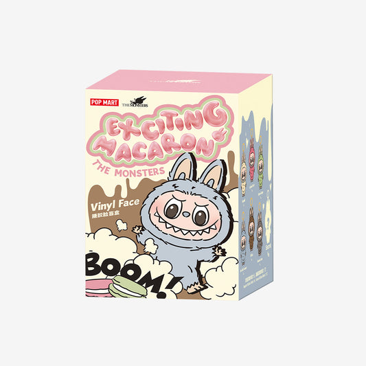 Pop Mart Labubu The Monsters Exciting Macaron Vinyl Face Blind Box