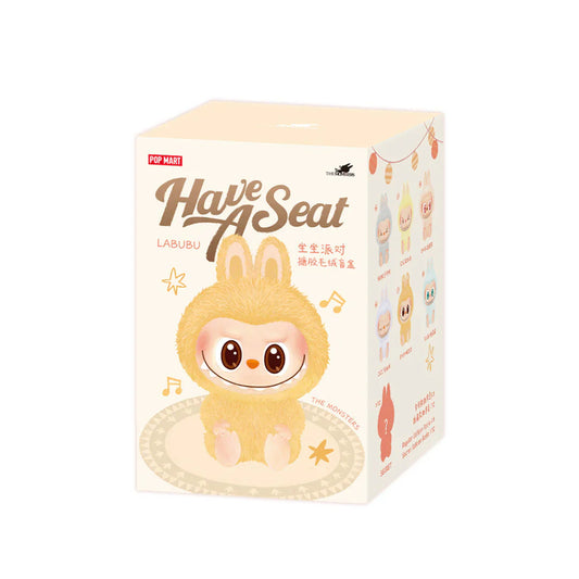 Pop Mart Labubu The Monsters Have a Seat Vinyl Plush Single Blind Box