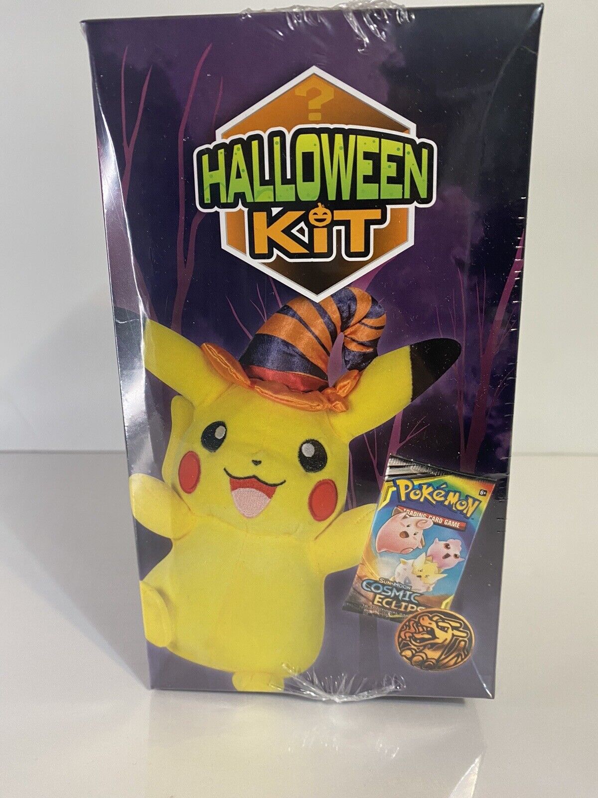 Pokemon Halloween Kit - Sun & Moon Ultra Prism, Cosmic Eclipse Packs + Mystery Plush - Sealed