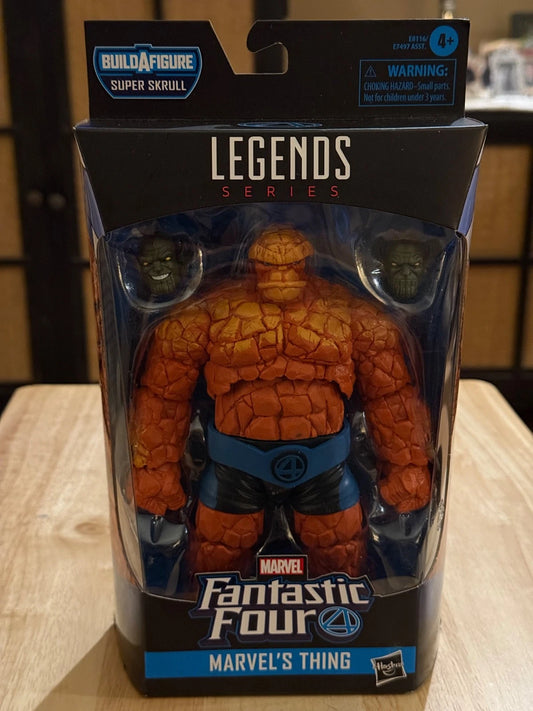 Marvel Legends Series (BuildAFigure) Fantastic four (4) Marvel's Thing [Super Skrull]