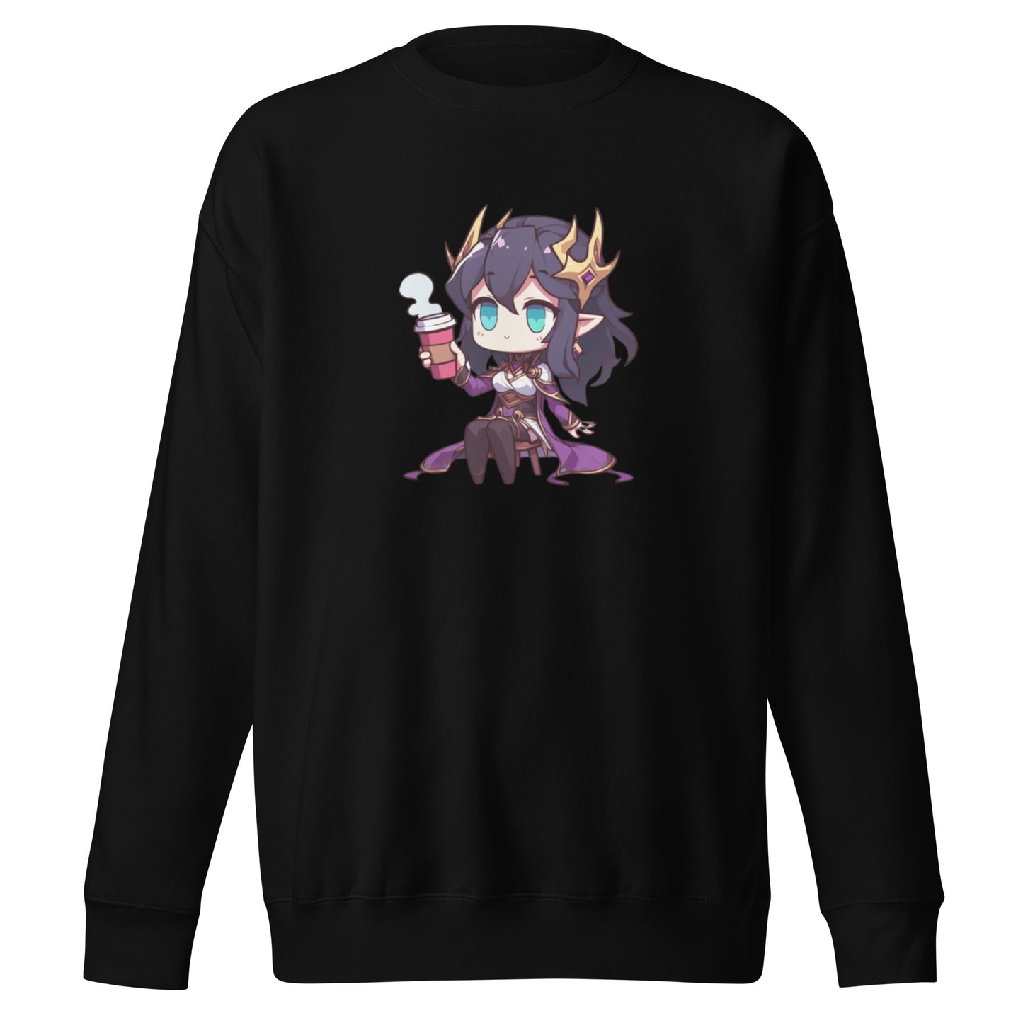 Unisex Premium Sweatshirt - Necromancer Sorceress