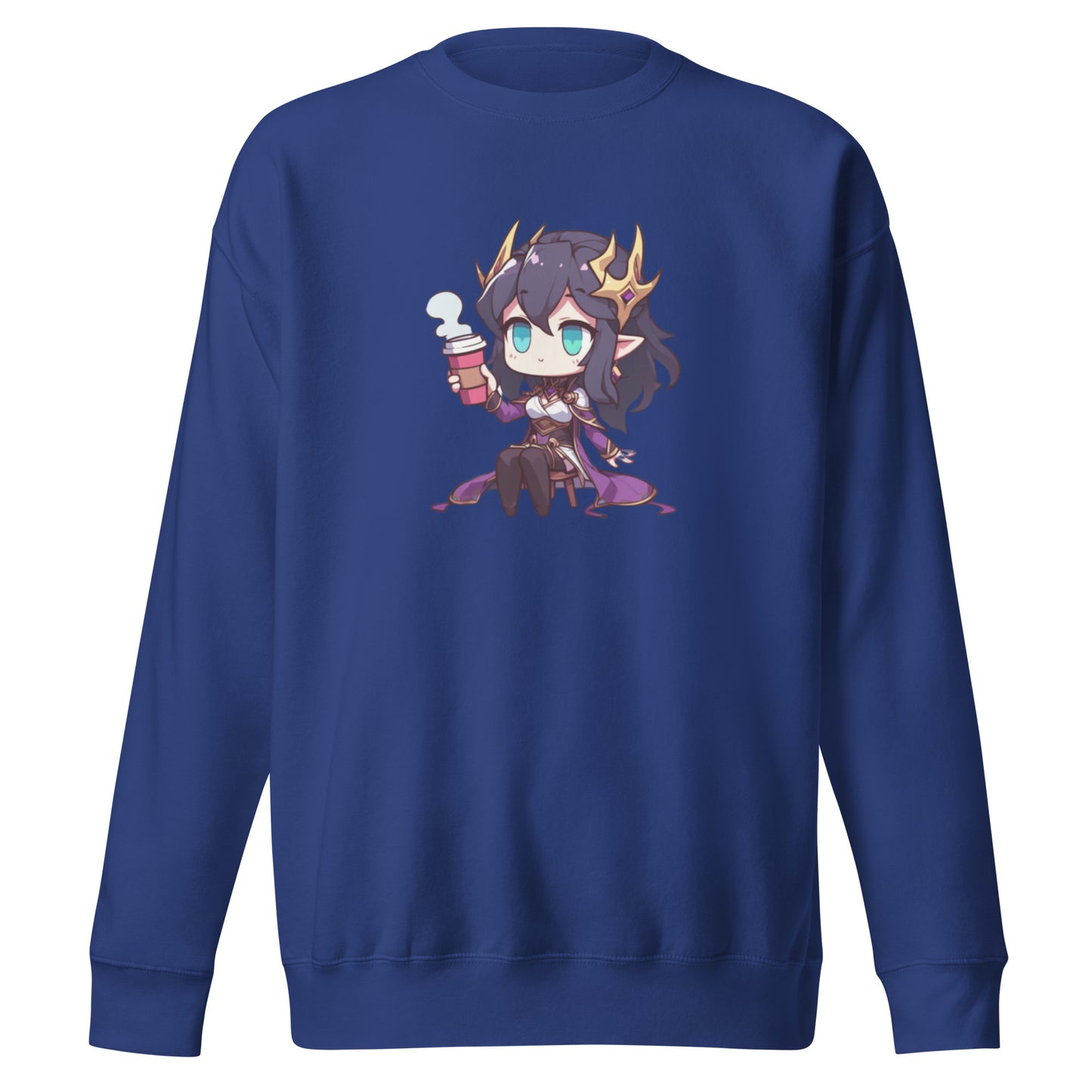 Unisex Premium Sweatshirt - Necromancer Sorceress